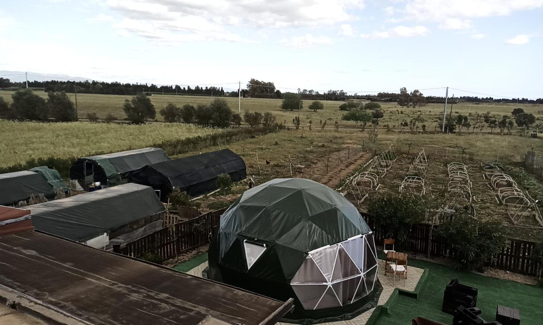 Podere Kiri Dome Experience Decimomannu Екстериор снимка